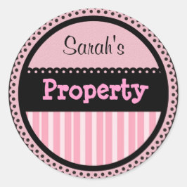 Gepersonaliseerde Stickers voor meisjes