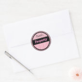 Gepersonaliseerde Stickers voor meisjes (Envelop)
