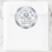 Gepersonaliseerde Stickers voor Wedding Favors Env (Tas)