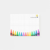 Gepersonaliseerde sticky notes van de leraar – kle (Voorkant)