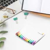 Gepersonaliseerde sticky notes van de leraar – kle