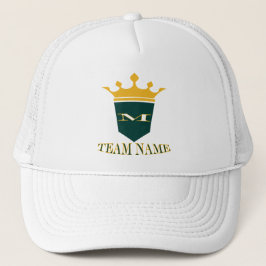 Gepersonaliseerde stijlvolle aangepaste teamnaam S Trucker Pet
