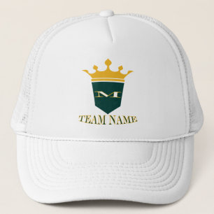 Gepersonaliseerde stijlvolle aangepaste teamnaam S Trucker Pet