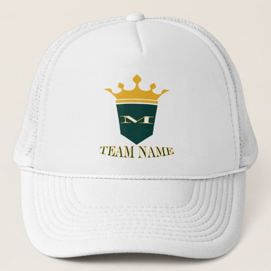 Gepersonaliseerde stijlvolle aangepaste teamnaam S Trucker Pet (Voorkant)