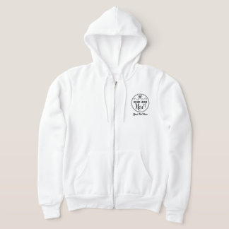 Gepersonaliseerde Stijlvolle Logo Modern Custom Br Hoodie
