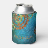 Gepersonaliseerde stoomponsklokken blikjeskoeler (Blikje Voorkant)