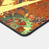 Gepersonaliseerde stoomponsklokken bureaumat (Hoek)