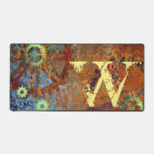 Gepersonaliseerde stoomponsklokken bureaumat (Voorkant)