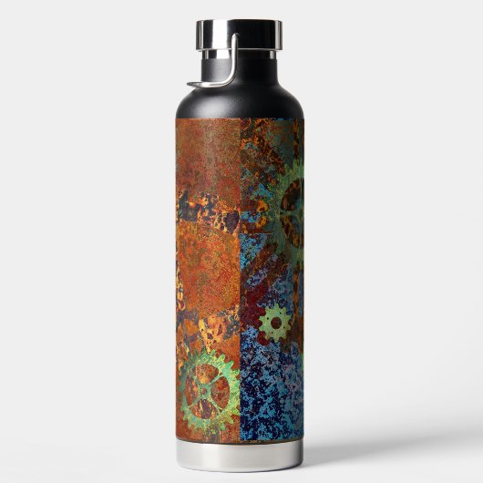 Gepersonaliseerde stoomponsklokken waterfles (Rechts)