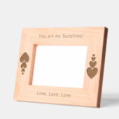 Gepersonaliseerde stralingsstralen, jij bent mijn  gegraveerde lijstjes (Links)