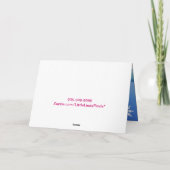 Gepersonaliseerde strand thema FOTO Kerst Kaarten (Achterkant)