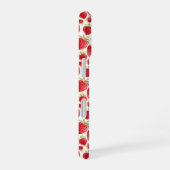 Gepersonaliseerde Strawberry Fun iPhone 16 Glossy Hoesje (Rechterkant)