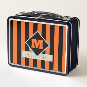 Gepersonaliseerde Stripe Pick Naam en Achterzijde 