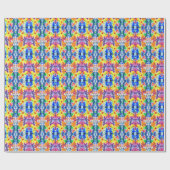 Gepersonaliseerde Stropdas-kleurstof Cadeaupapier (Vlak)