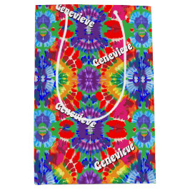 Gepersonaliseerde Stropdas-kleurstof Medium Cadeauzakje