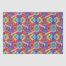 Gepersonaliseerde Stropdas-kleurstof Tissuepapier