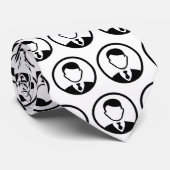 Gepersonaliseerde Stropdas met uw favoriete foto (Opgerold)