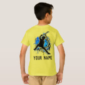 Gepersonaliseerde Stuntscooter T-shirt - Kickscoot (Achterkant volledig)