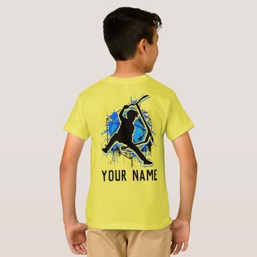 Gepersonaliseerde Stuntscooter T-shirt - Kickscoot (Achterkant volledig)