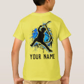 Gepersonaliseerde Stuntscooter T-shirt - Kickscoot (Achterkant)