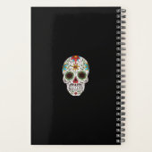 Gepersonaliseerde SUGAR SKULL Koele Mannen Dagelij Planner (Achterkant)