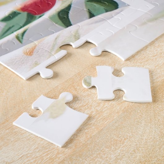 Gepersonaliseerde Summer Tea Party Legpuzzel (Zijkant)