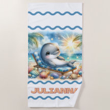 Gepersonaliseerde Sunny Dolphin Bliss