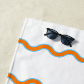 Gepersonaliseerde Sunny Side Up: een visachtige va Strandlaken (In situ)