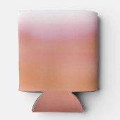 Gepersonaliseerde Sunset Ombre Fade Koelbox Blikjeskoeler (Achterkant)