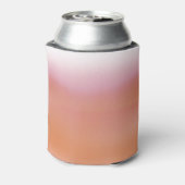Gepersonaliseerde Sunset Ombre Fade Koelbox Blikjeskoeler (Blikje Achterkant)