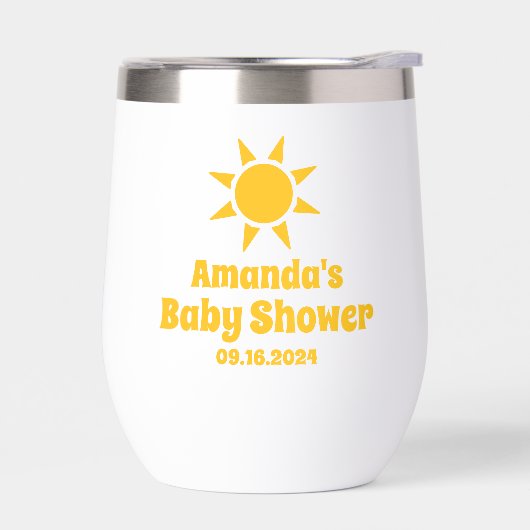 Gepersonaliseerde Sunshine Baby shower Party Favor (Links)