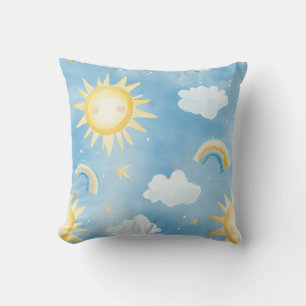 Gepersonaliseerde Sunshine en Cloud Dream Sierkuss Kussen