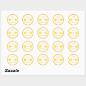 Gepersonaliseerde Sunshine Sticker (Vel)