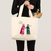Gepersonaliseerde Super Friends Canvas tas (Voorkant (product))