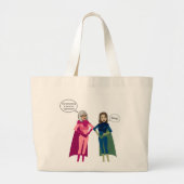 Gepersonaliseerde Super Friends Canvas tas (Voorkant)