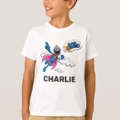 Gepersonaliseerde  Super Grover T-shirt (Voorkant)