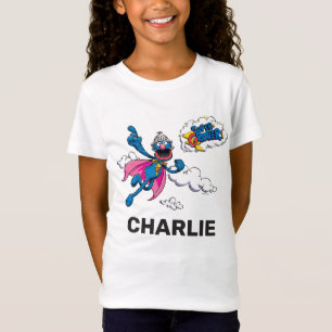 Gepersonaliseerde Super Grover T-Shirt