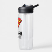 Gepersonaliseerde Superman-Logo Waterfles (Links)
