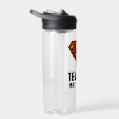 Gepersonaliseerde Superman-Logo Waterfles (Rechts)