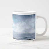 Gepersonaliseerde Surfer Coffee Cup Surfing Grote Koffiekop (Rechts)