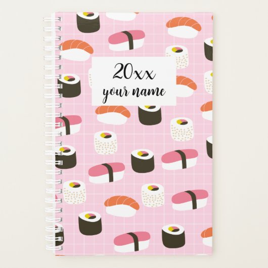 Gepersonaliseerde Sushi Planner (Voorkant)