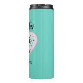 Gepersonaliseerde Sweet 16 Verjaardag Thermosbeker (Achterkant)