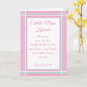 Gepersonaliseerde Sweet 16-verjaardagskaart Kaart (Gele Bloem)