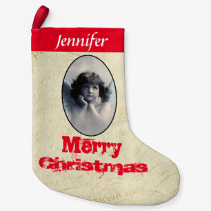 Gepersonaliseerde Sweet Angel Christmas Kleine Kerstsok