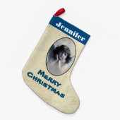 Gepersonaliseerde Sweet  Angel Christmas Kleine Kerstsok (Voorkant (Hangend))