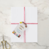 Gepersonaliseerde Sweet One First Birthday Favorie Cadeaulabel (Met Touw)