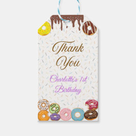 Gepersonaliseerde Sweet One First Birthday Favorie Cadeaulabel