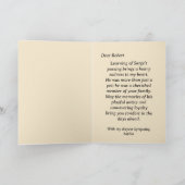 Gepersonaliseerde sympathie voor verlies van Duits Kaart (Binnen)