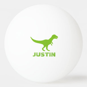 Gepersonaliseerde t rex dinosaur pingpongballen