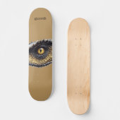 Gepersonaliseerde T Rex Dinosaurus Eye Persoonlijk Skateboard (Voorkant)